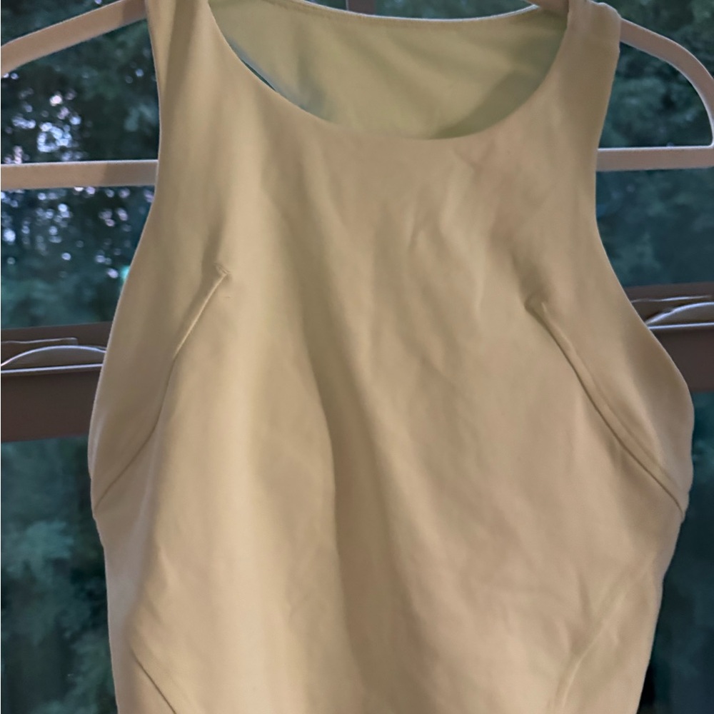 lululemon athletica Cream Tank Top